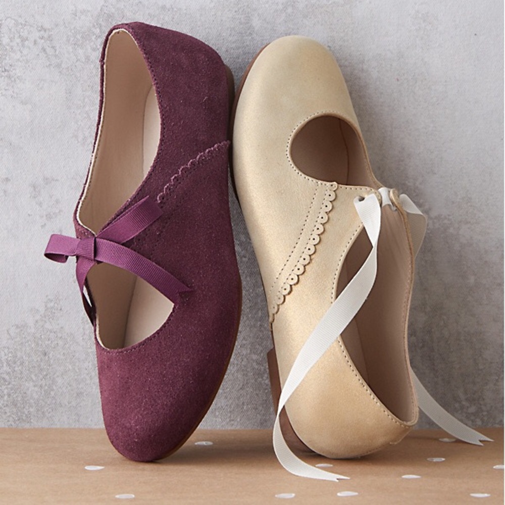 Elephantito Simple Lace Ballerina Shoes